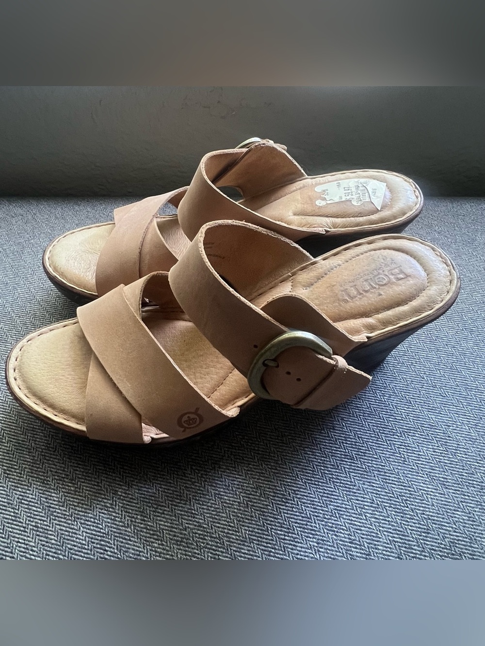 Born Charlotta Heel Sandals – Size 9.5 - Picture 3 of 4